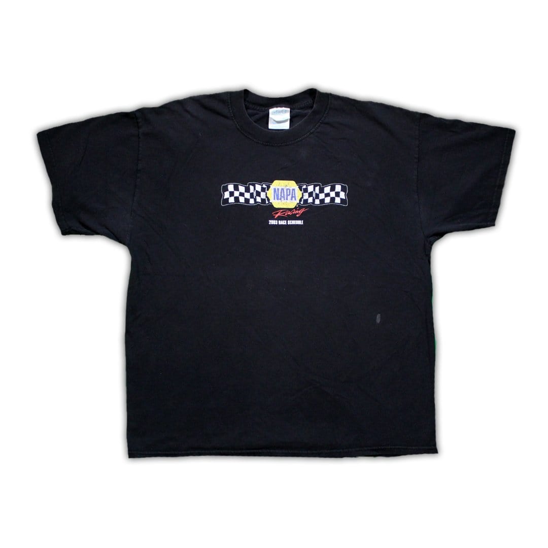 Vintage '03 Napa Racing Schedule Tour Tee | Rebalance Vintage.