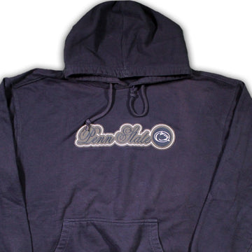 Vintage Blue Penn State Patch Hoodie | Rebalance Vintage.