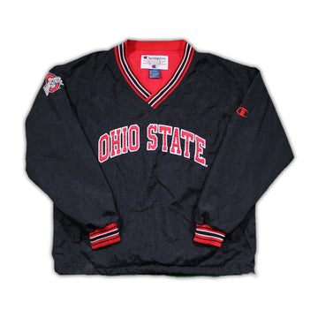 Vintage 90s Ohio State x Champion Pullover Windbreaker | Rebalance Vintage.