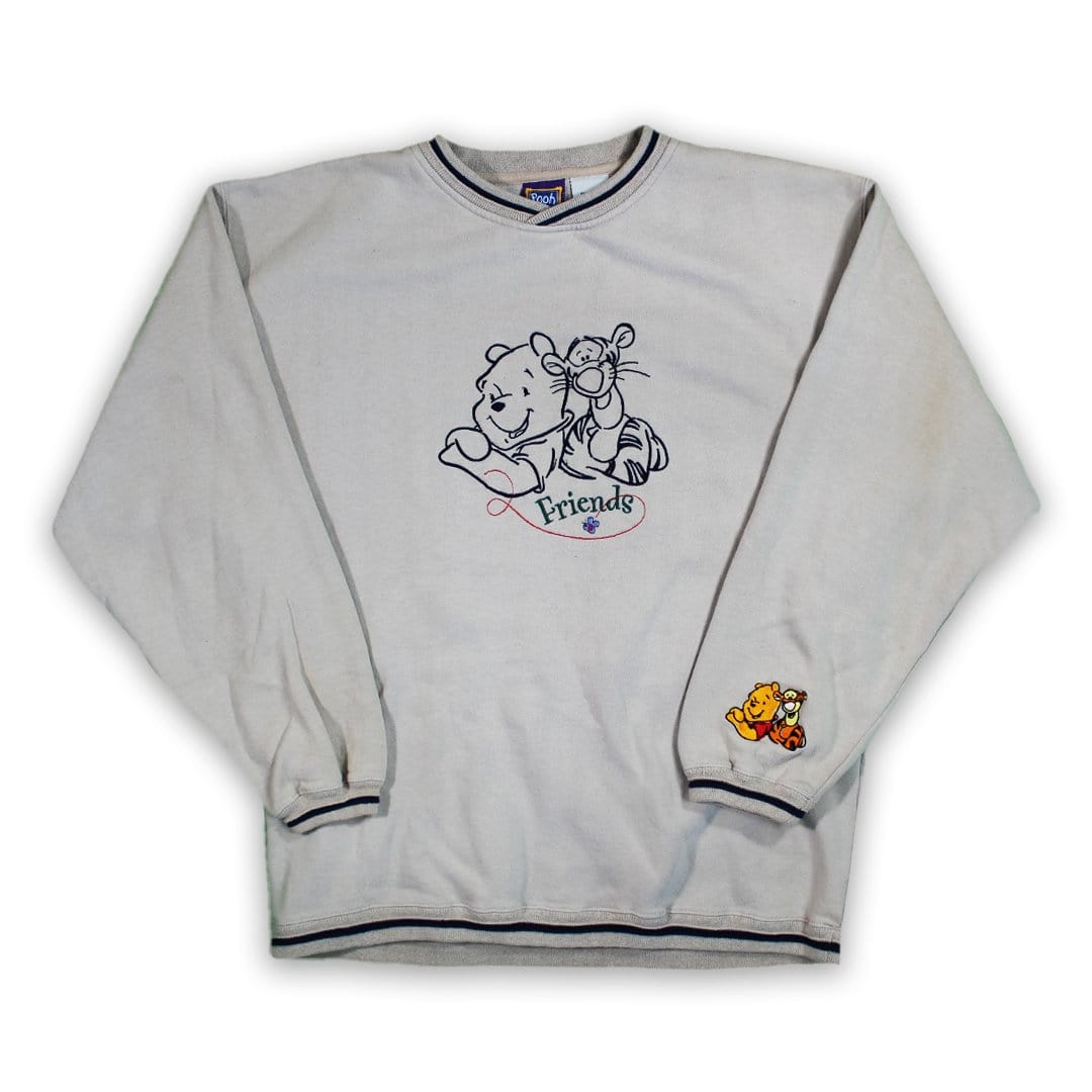 Vintage 80s Winnie the Pooh & Tigger 'Friends Crewneck | Rebalance Vintage.