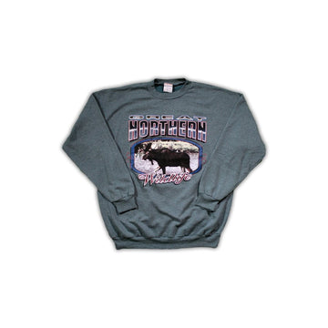 Vintage Great Northern Wildlife Crewneck (XL) | Rebalance Vintage.