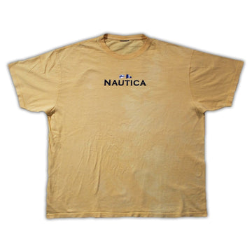 Vintage Yellow Nautica Tee (XXL) | Rebalance Vintage.