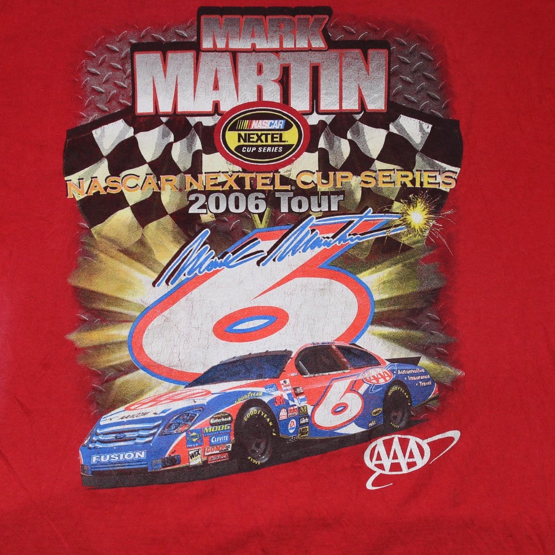 Vintage ’06 Mark Martin NASCAR Nextel Cup Series Tee (M/L) | Rebalance Vintage.