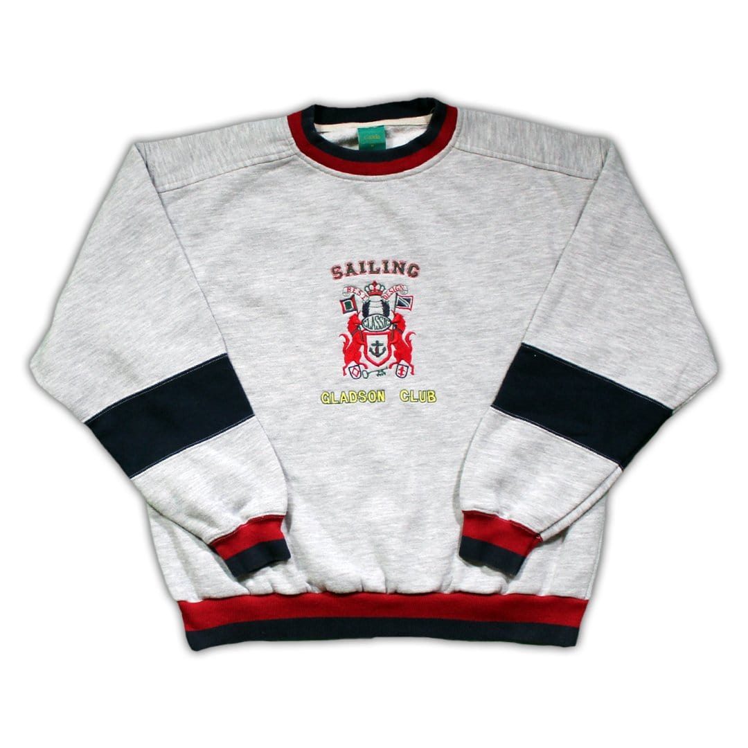 Vintage Sailing Gladson Club Crewneck | Rebalance Vintage.