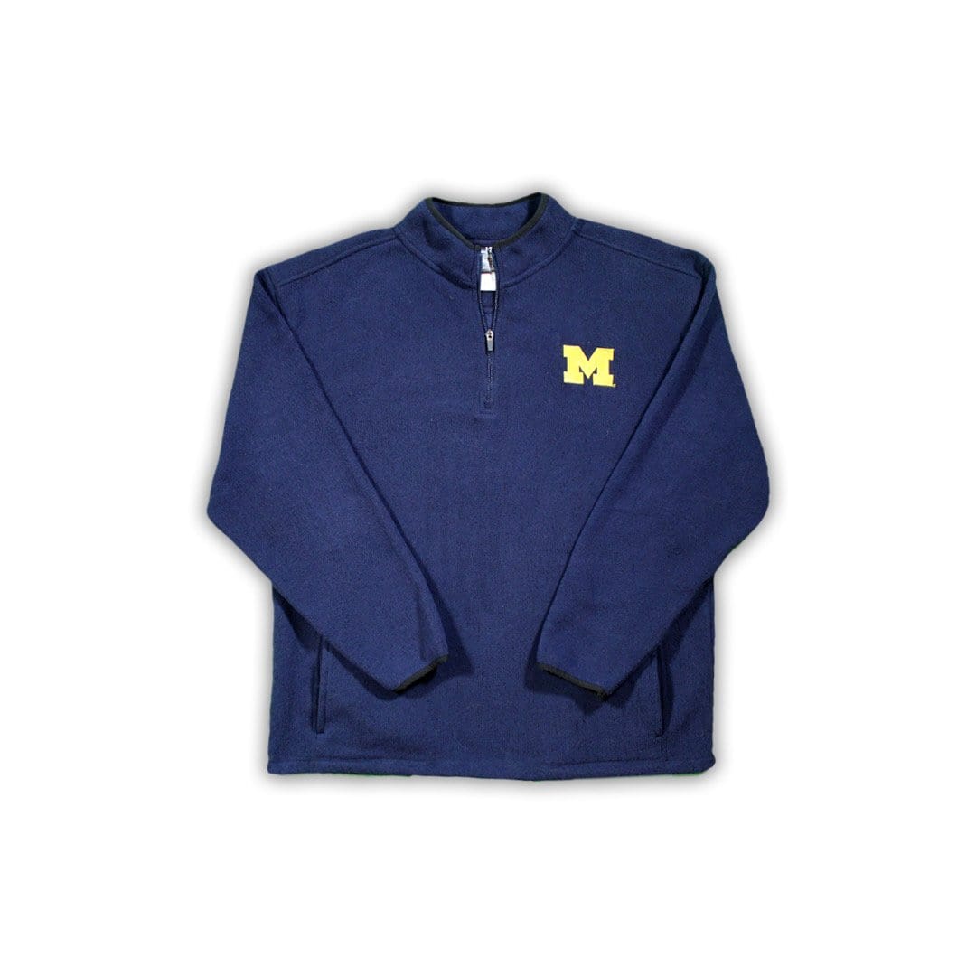 Vintage Michigan Wolverine 1/4 Zip Fleece | Rebalance Vintage.