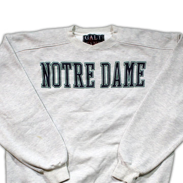 Vintage Notre Dame Go Irish Crewneck | Rebalance Vintage.