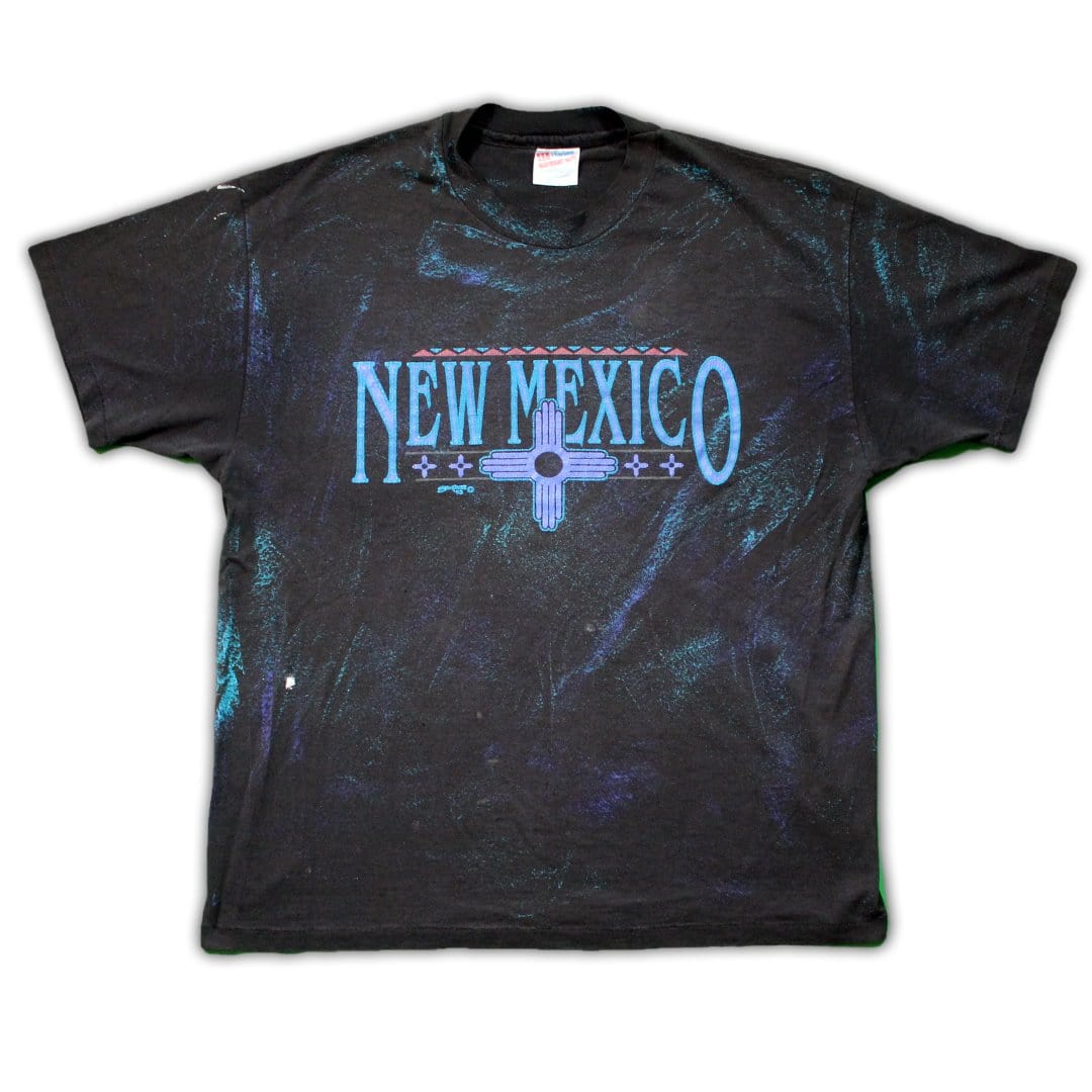 Vintage 80s New Mexico All Over Print Tee | Rebalance Vintage.