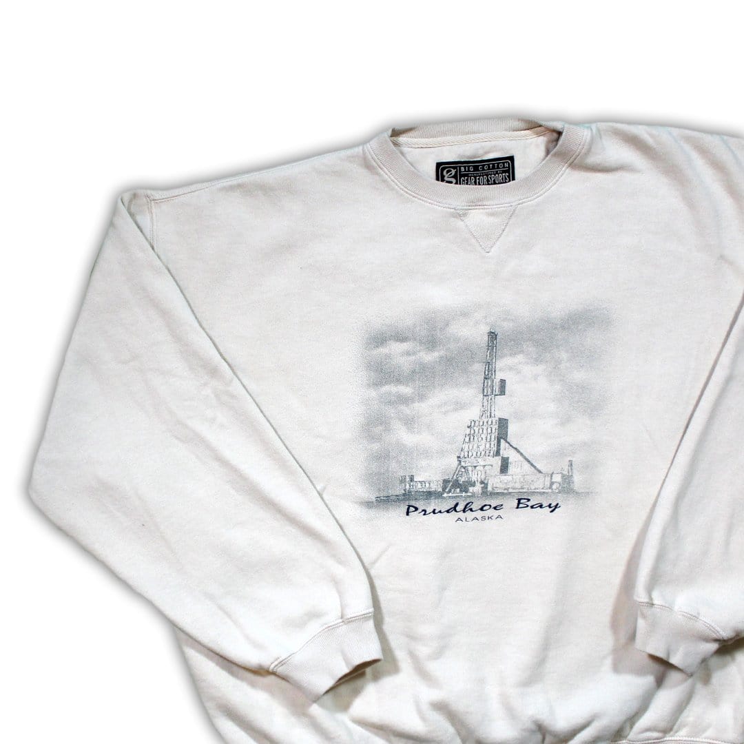 Vintage Alaska Prudhoe Bay Crewneck | Rebalance Vintage.