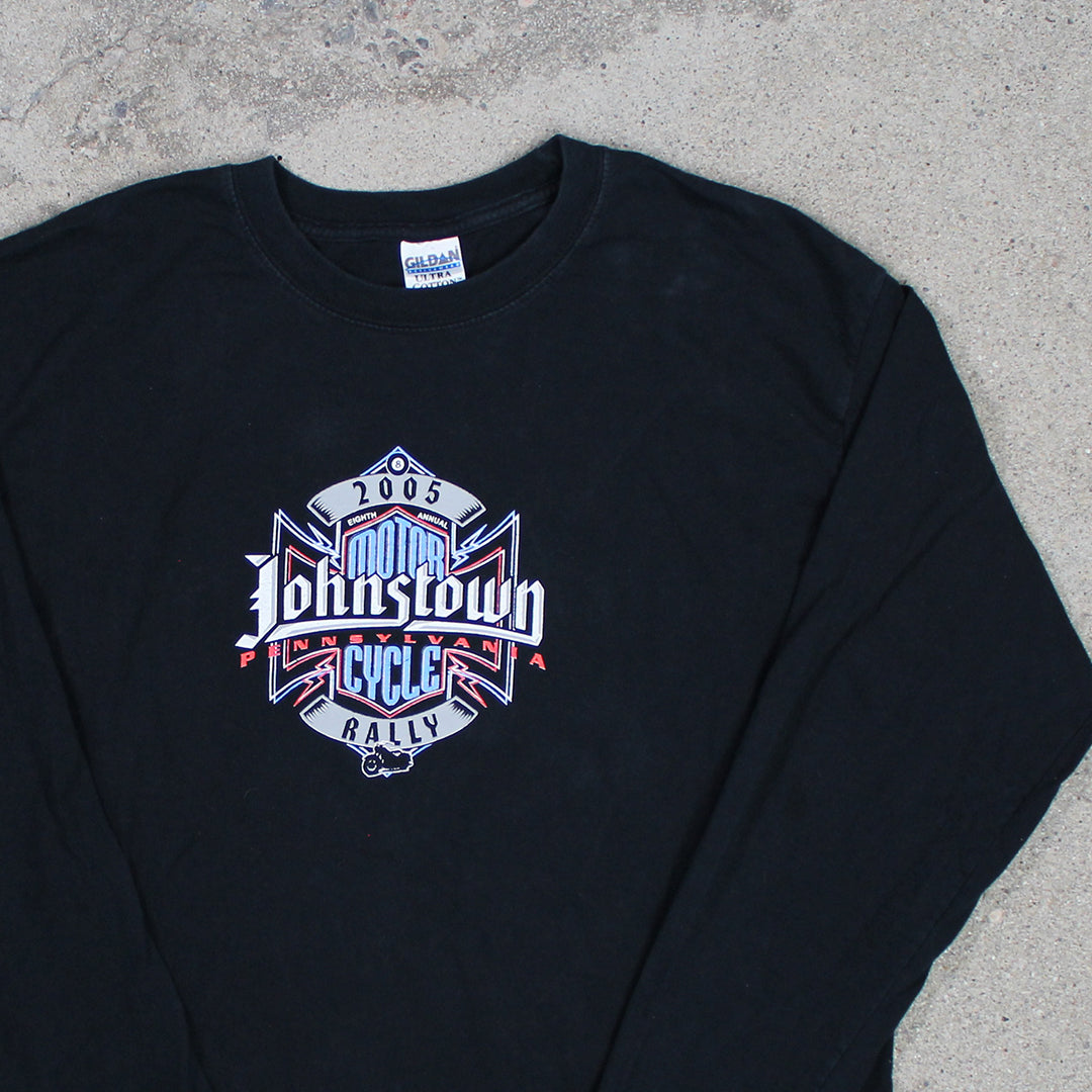 Vintage '05 Motor Johnstown Cycle Rally Long Sleeve (M/L) | Rebalance Vintage.