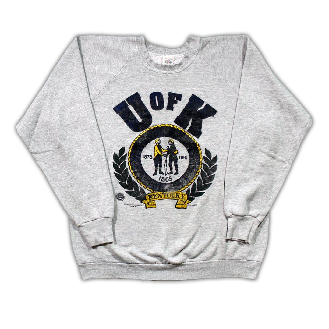 Vintage 1987 UofK Kentucky Crewneck | Rebalance Vintage.