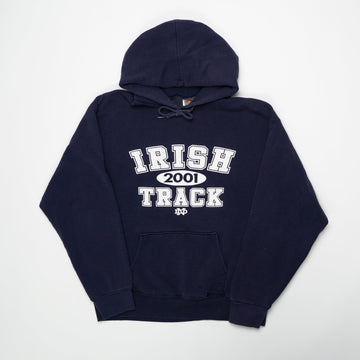 Vintage '01 Irish Notre Dame Track Hoodie (M) | Rebalance Vintage.