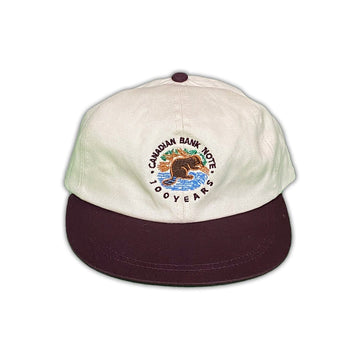 Vintage 100 Years Canadian Bank Note Hat | Rebalance Vintage.