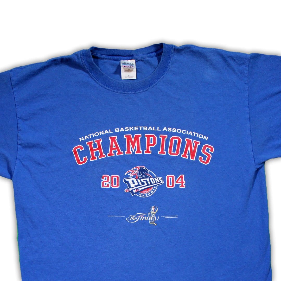 Vintage 2004 Piston NBA Champions Tee | Rebalance Vintage.