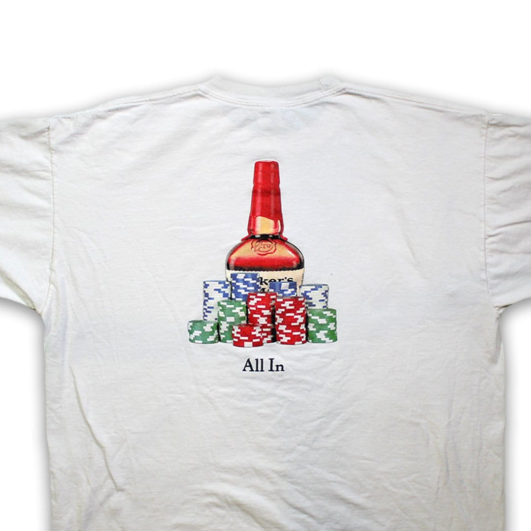 Vintage Maker's Mark Poker 'All in' Tee | Rebalance Vintage.