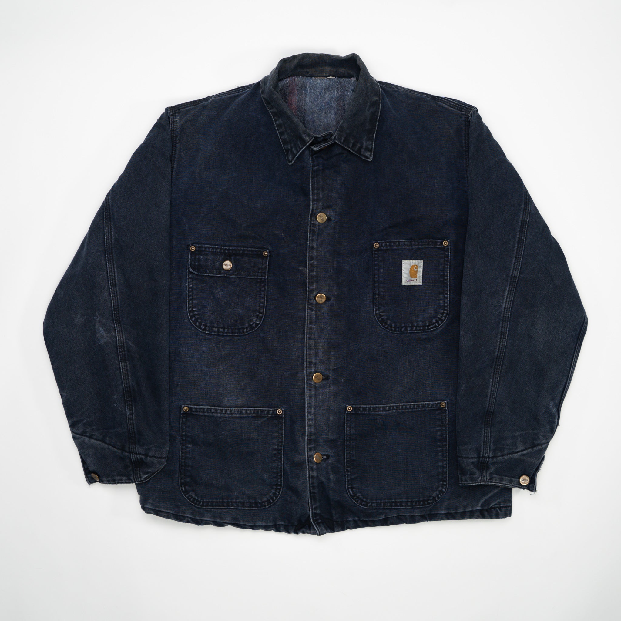 Vintage Navy Cahartt Detroit Jacket (L) | Rebalance Vintage.
