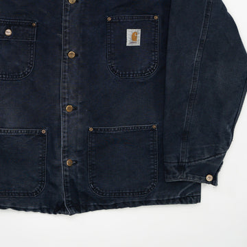 Vintage Navy Cahartt Detroit Jacket (L) | Rebalance Vintage.