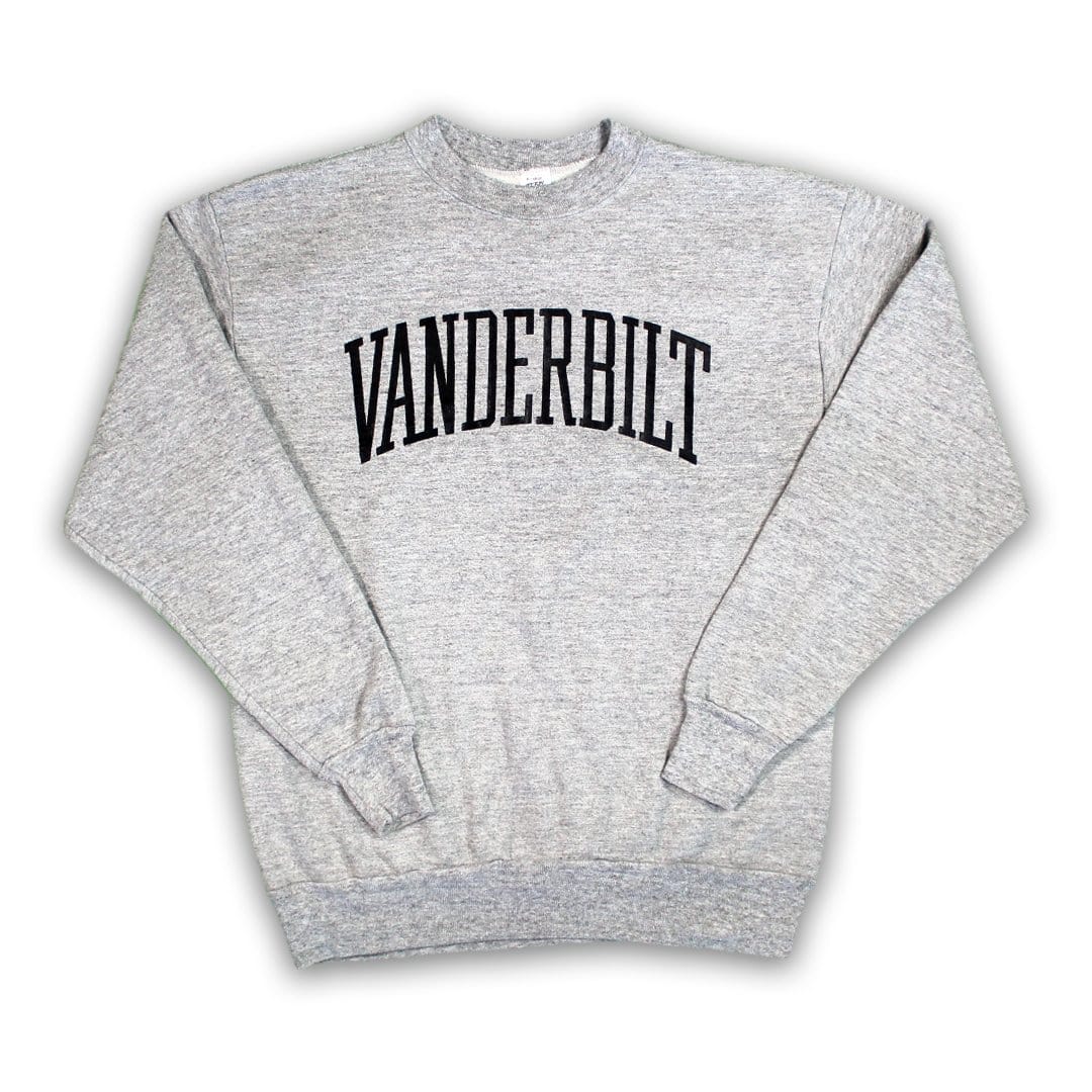 Vintage 90s Vanderbilt University Crewneck (XL) | Rebalance Vintage.