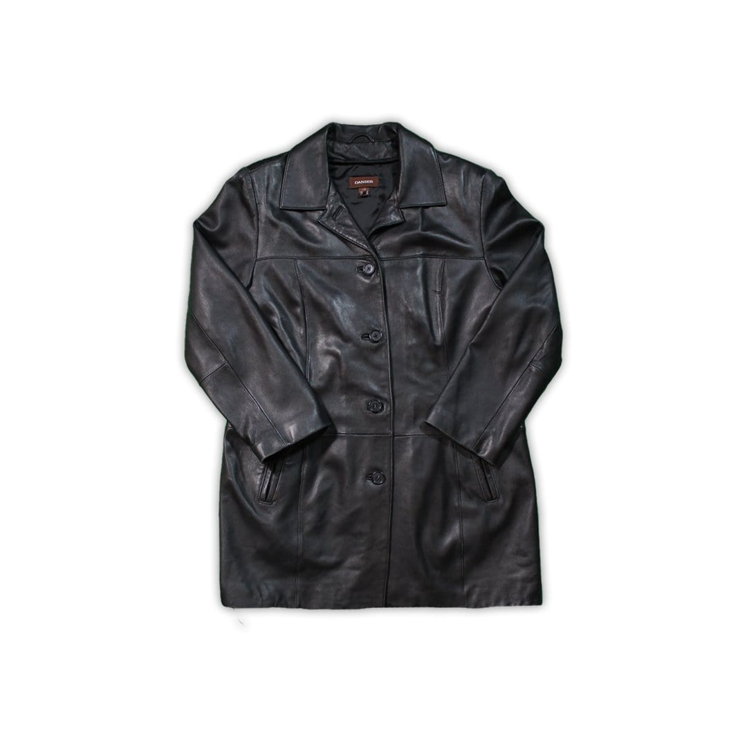 Vintage 90s Danier Leather Jacket | Rebalance Vintage.