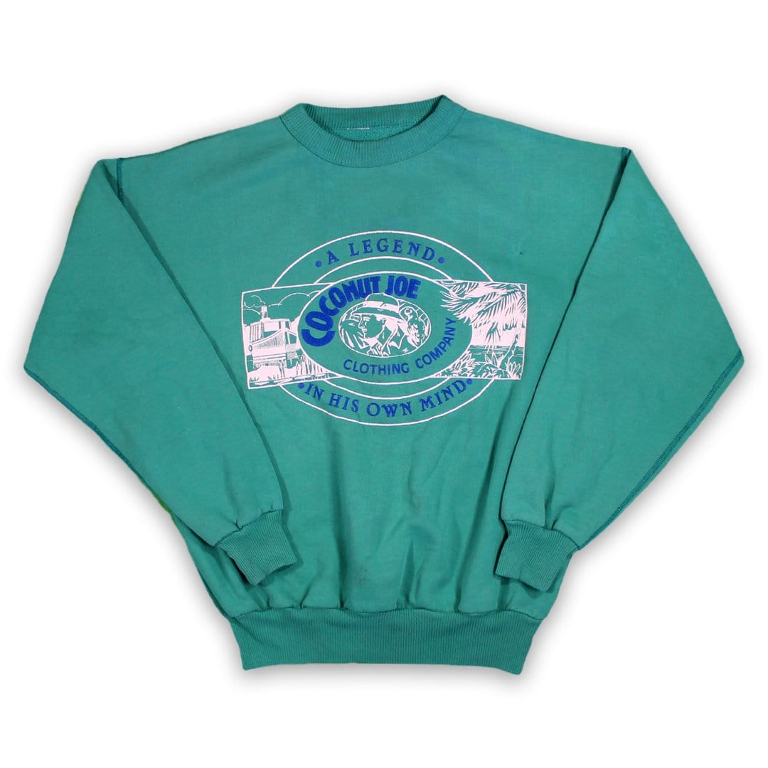 Vintage 80s Legend in his own mind coconut joe crewneck (S/M) | Rebalance Vintage.