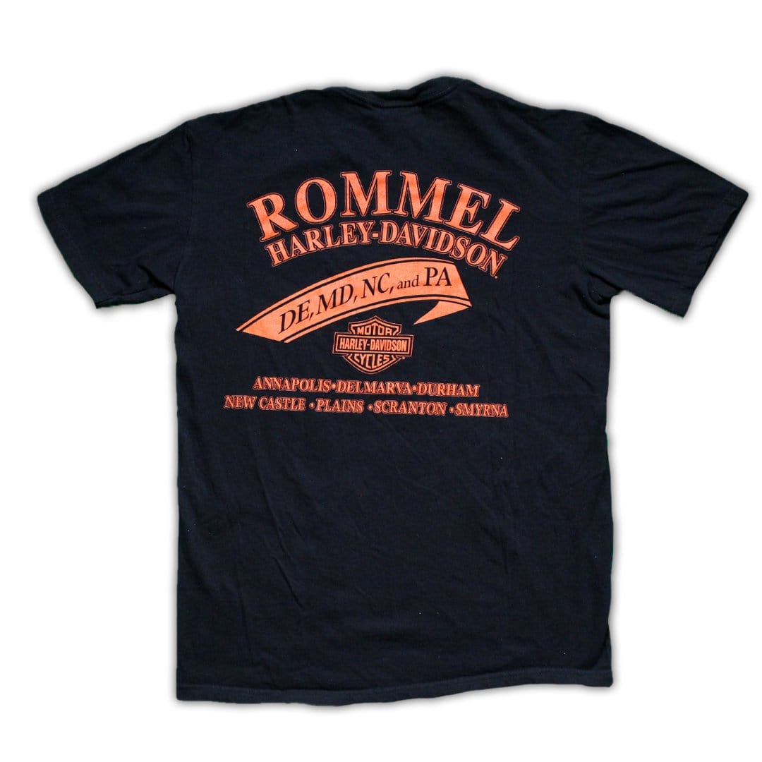 '14 Harley Davidson Rommel Eagle Tee (M) | Rebalance Vintage.