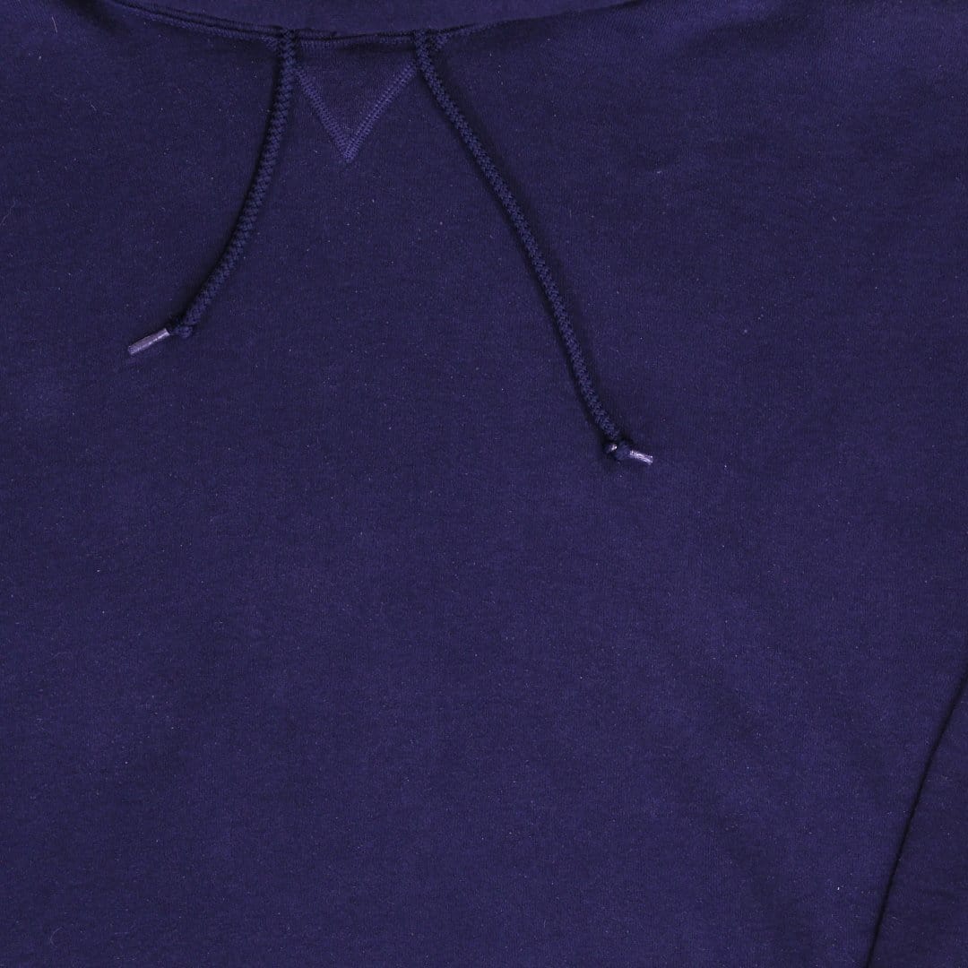 Vintage Dark Blue Russell Athletics Hoodie (XL) | Rebalance Vintage.