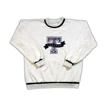Vintage Toronto Floral "T" Crewneck | Rebalance Vintage.