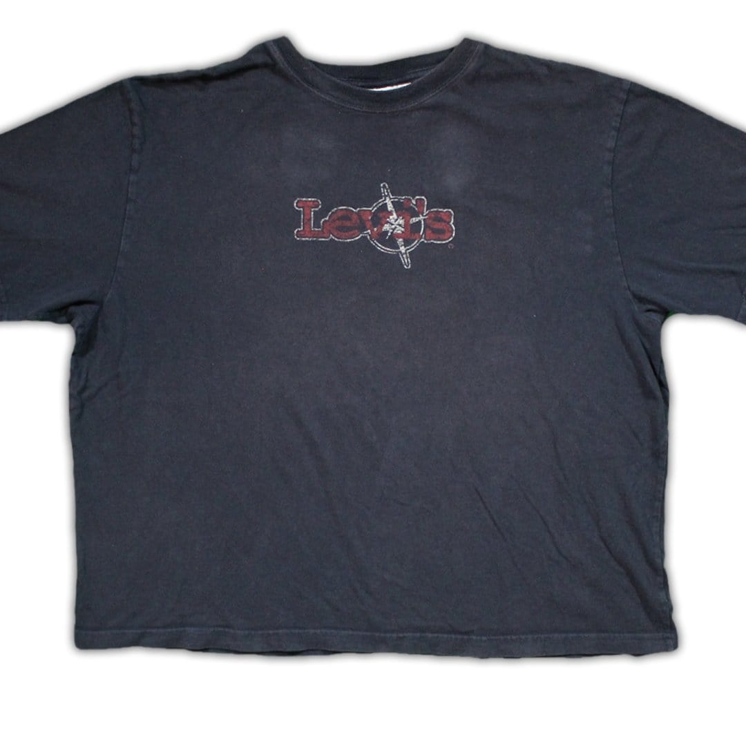 Vintage Dark Blue Levi’s Compass Tee | Rebalance Vintage.