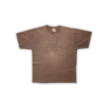 Vintage Brown Harley Kalamazoo, MI Tee | Rebalance Vintage.