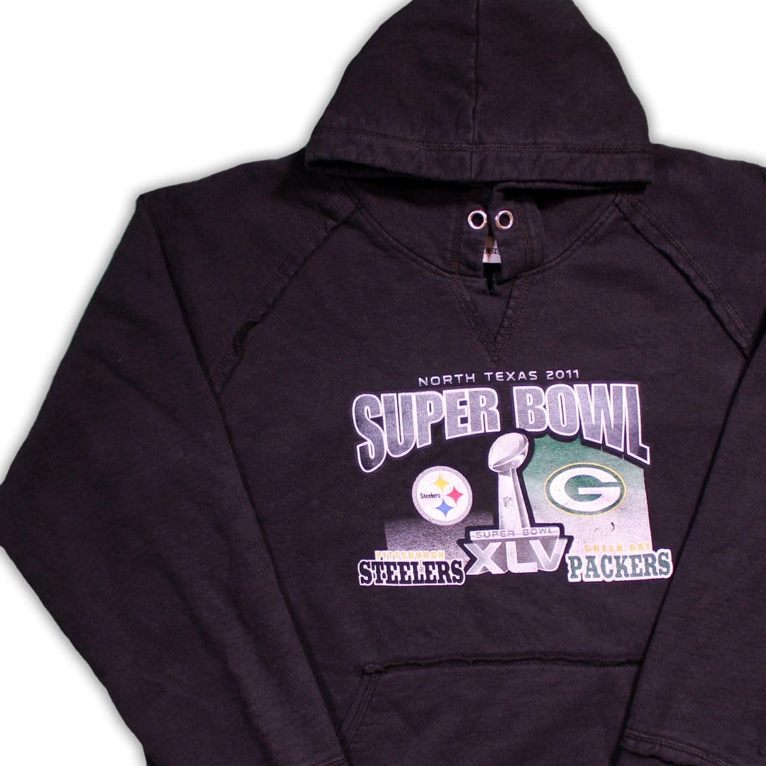 Vintage '01 Super Bowl Steelers v. Packers Hoodie | Rebalance Vintage.