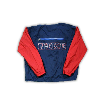 Vintage 90s Nike Tricolor Zip Windbreaker | Rebalance Vintage.