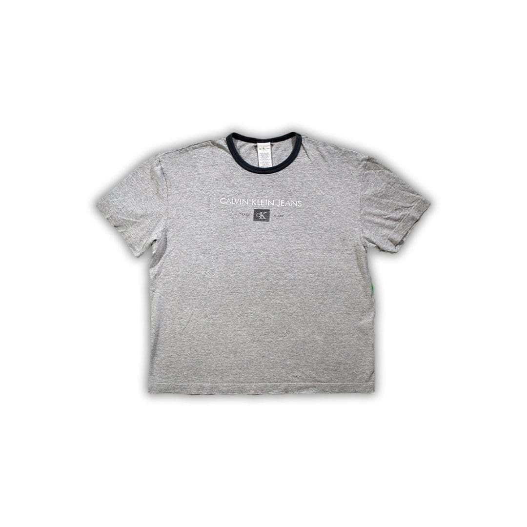 Vintage Grey Calvin Jeans Tee | Rebalance Vintage.