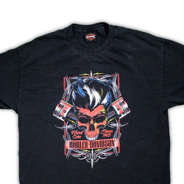 Vintage Hard Core Harley Davidson Texas Tee | Rebalance Vintage.