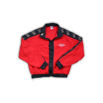 Vintage Red NASCAR Winston Cup Fleece Zip Up | Rebalance Vintage.