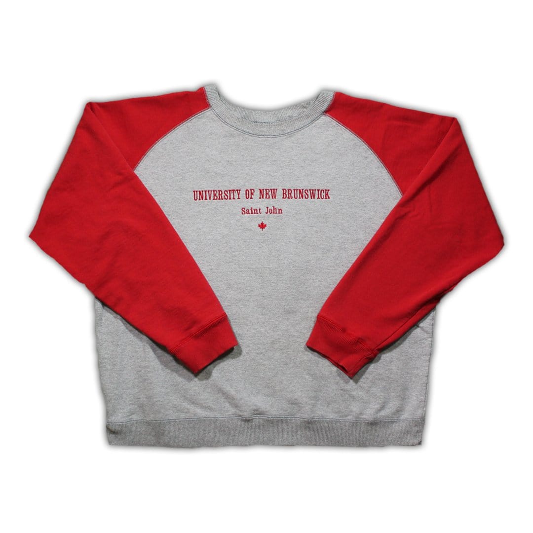 Vintage University of New Brunswick St. John Crewneck (XL) | Rebalance Vintage.