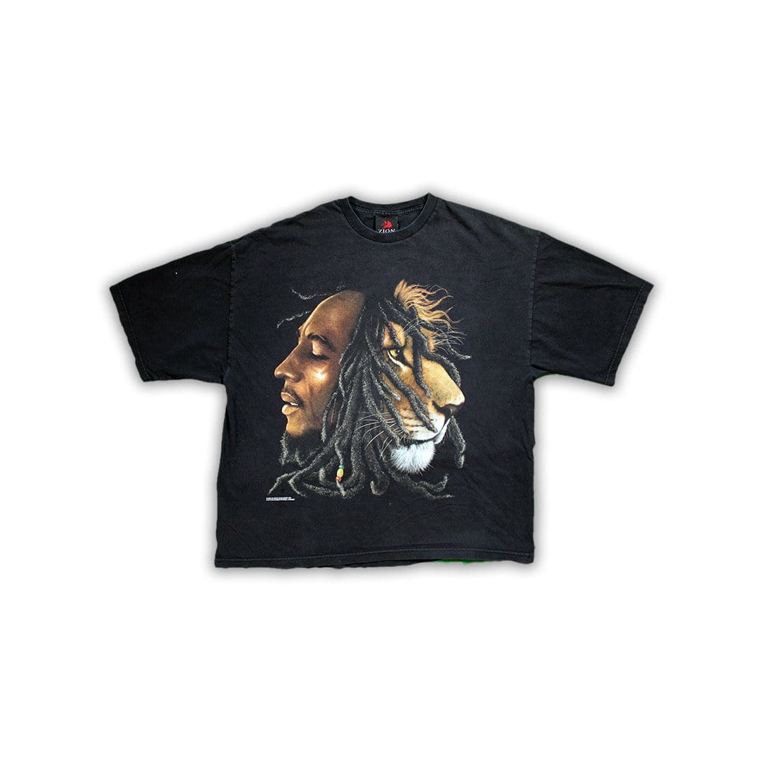 Vintage Bob Marley '04 Lion Tee (XL) | Rebalance Vintage.