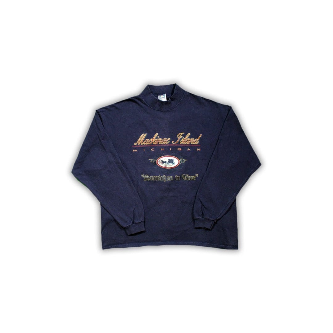 Vintage Mackinac Island Mock Neck | Rebalance Vintage.