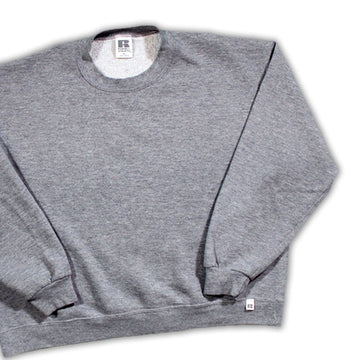 Vintage Light Grey Russell Athletics Crewneck | Rebalance Vintage.