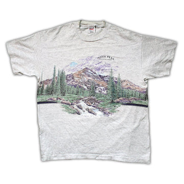 Vintage 90s Pikes Peak Elevation 14,110 Ft Tee | Rebalance Vintage.