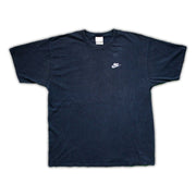 Vintage 00's Navy-Blue Nike Spell out Essential Tee