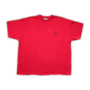 Vintage 90s Red Nike Essentials Tee (XL/XXL)