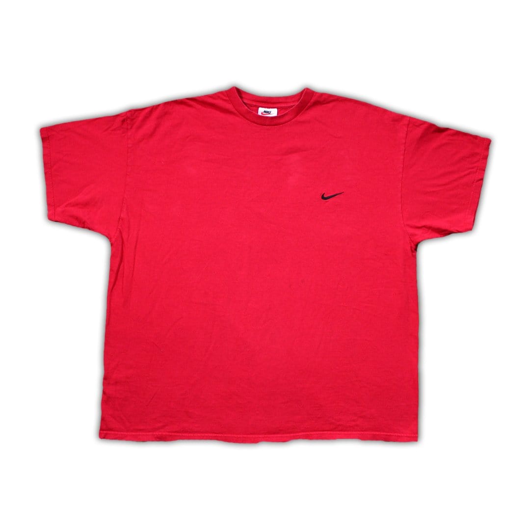 Vintage 90s Red Nike Essentials Tee (XL/XXL) | Rebalance Vintage.