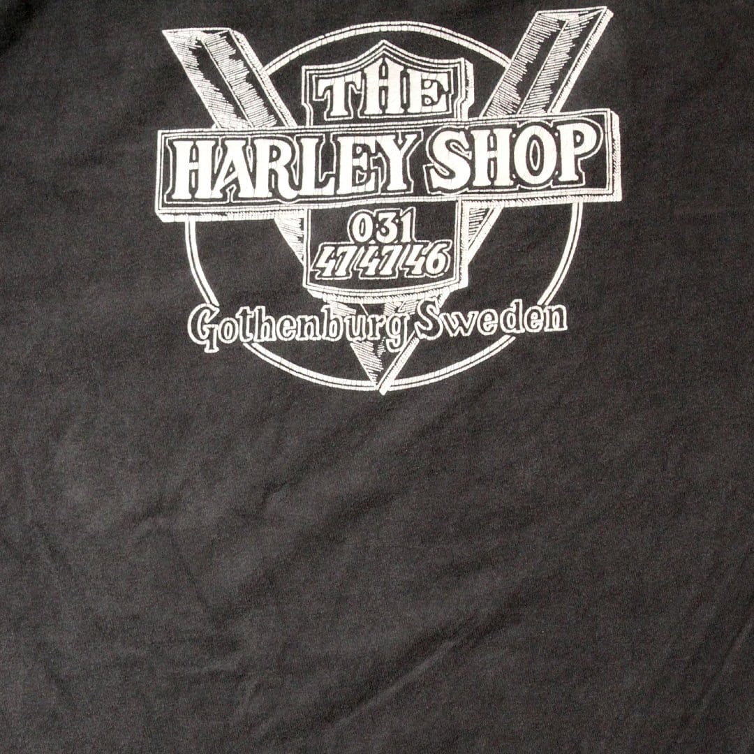 Vintage Harley Davidson Gothenburg Sweden Tee | Rebalance Vintage.