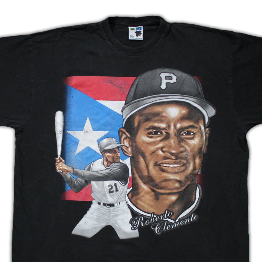 Vintage 90s Roberto Clemente MLB Tee (XL/XXL) | Rebalance Vintage.