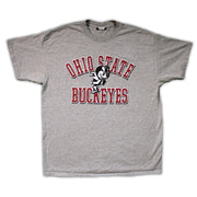 Vintage Grey Ohio State Buckeye Spell Out Tee