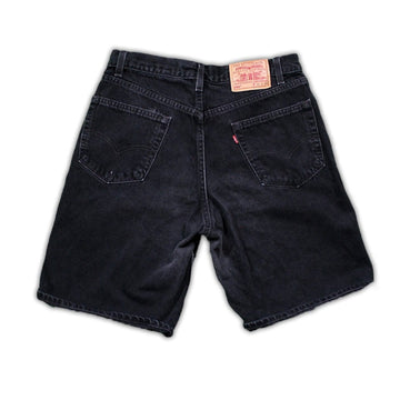 Vintage Black 550 Levi Jean Shorts | Rebalance Vintage.