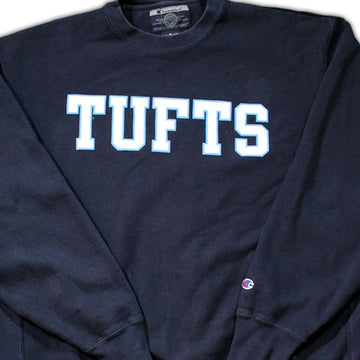 Vintage Tufts University x Champion Crewneck | Rebalance Vintage.