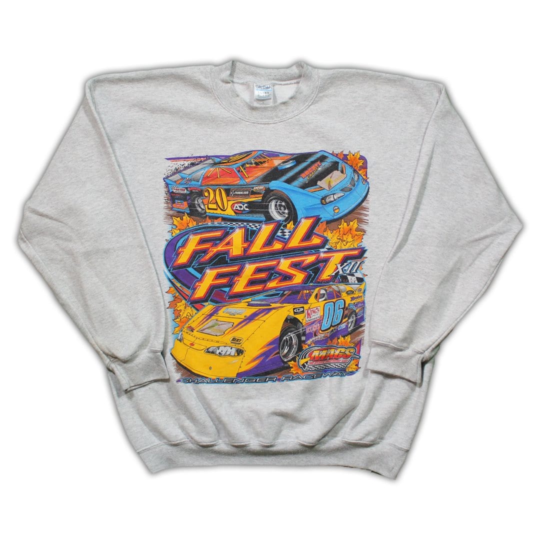 Vintage RARE Fall Fest Challenger Raceway Crewneck | Rebalance Vintage.