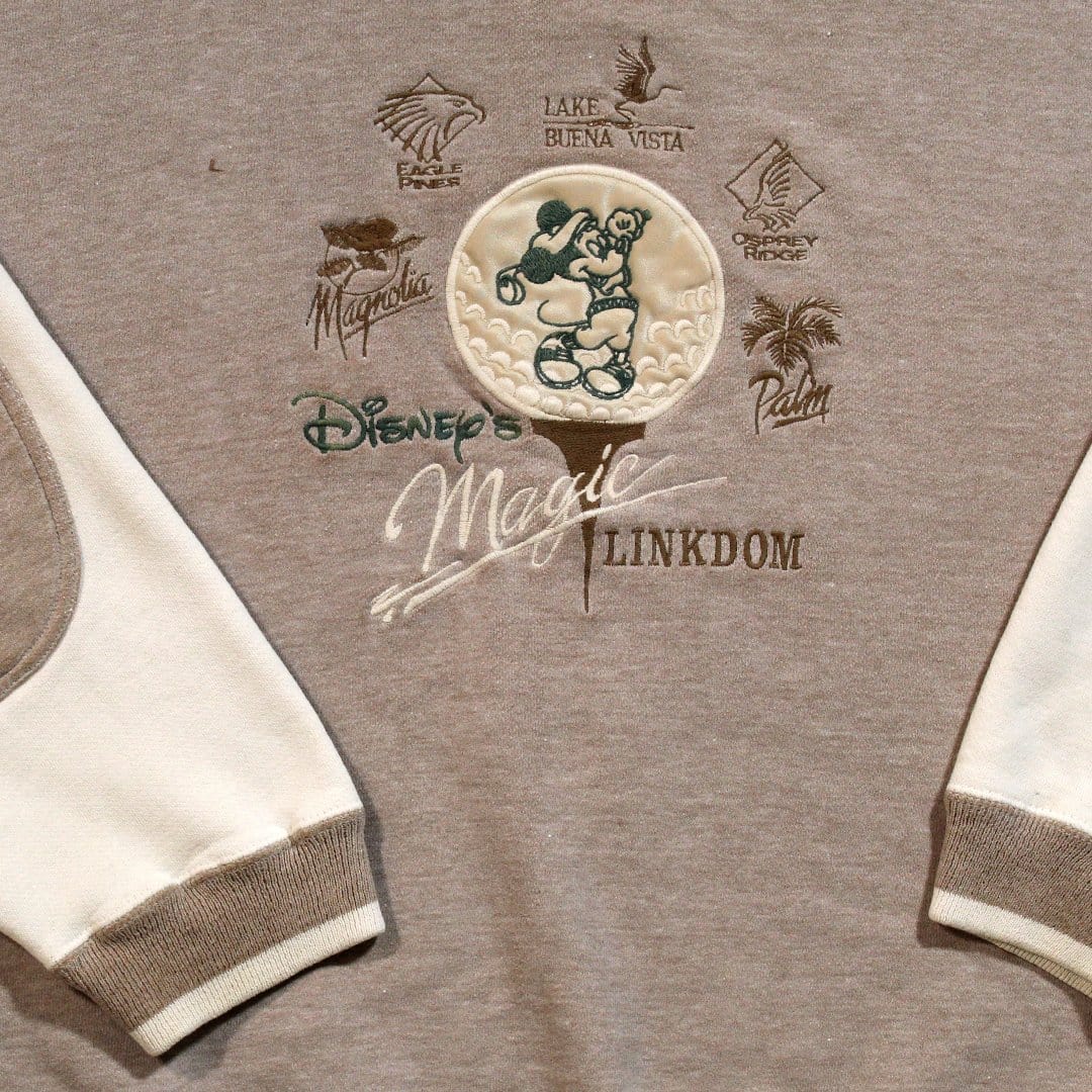 Vintage Mickey Magic Linkdom Golf Crewneck | Rebalance Vintage.