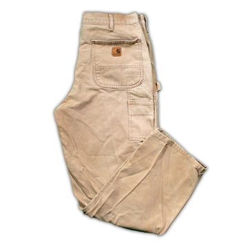 Vintage Carhartt Beige Cargo Pants | Rebalance Vintage.