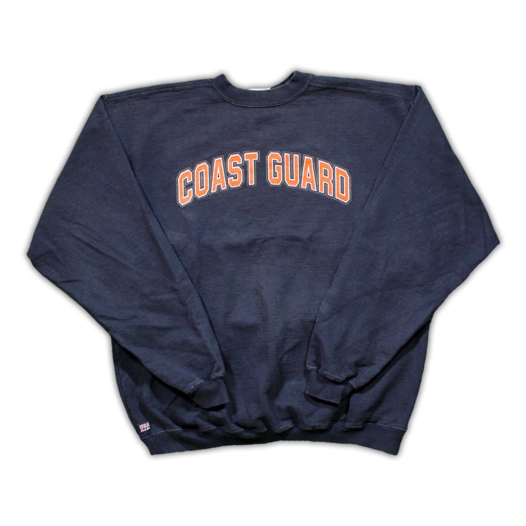 Vintage Coast Guard Crewneck | Rebalance Vintage.